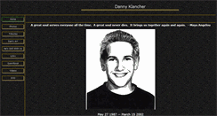 Desktop Screenshot of dannyklancher.com